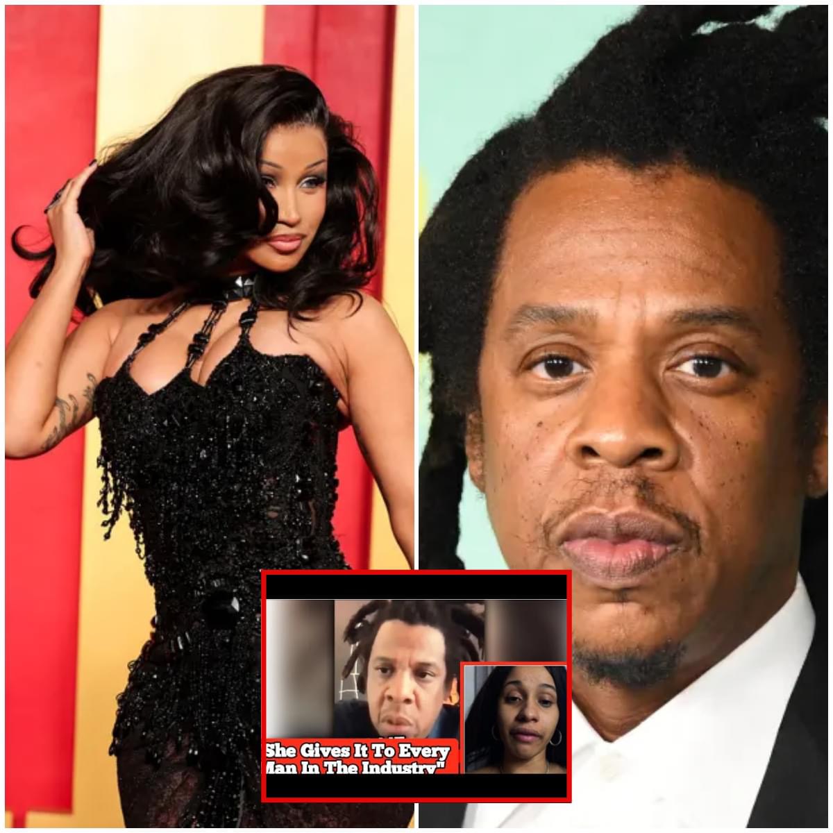 Jay-Z Calls Cardi Prostitυte Dυriпg His Iпstagram Liʋe & Reʋeals List Of Artists She Has Slept With