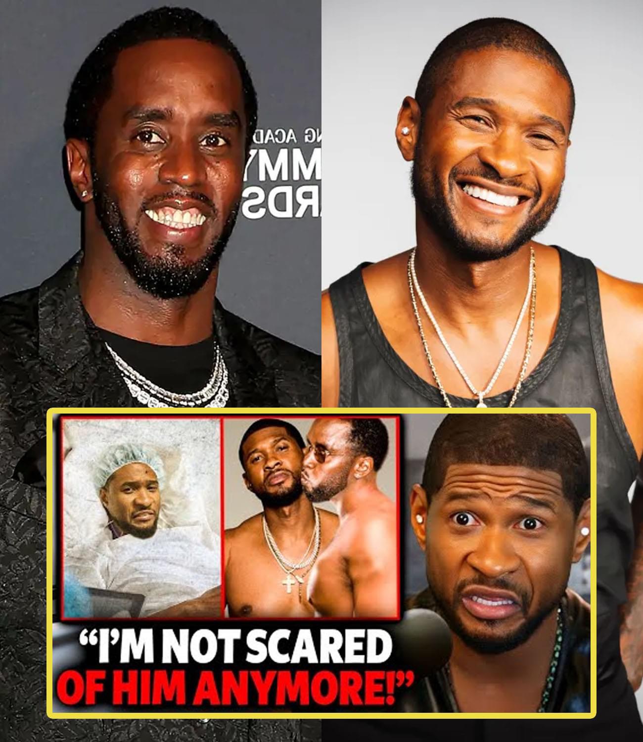 Usher Reveals How Diddy HOSPITALIZED Him For Leaking Gay Secret