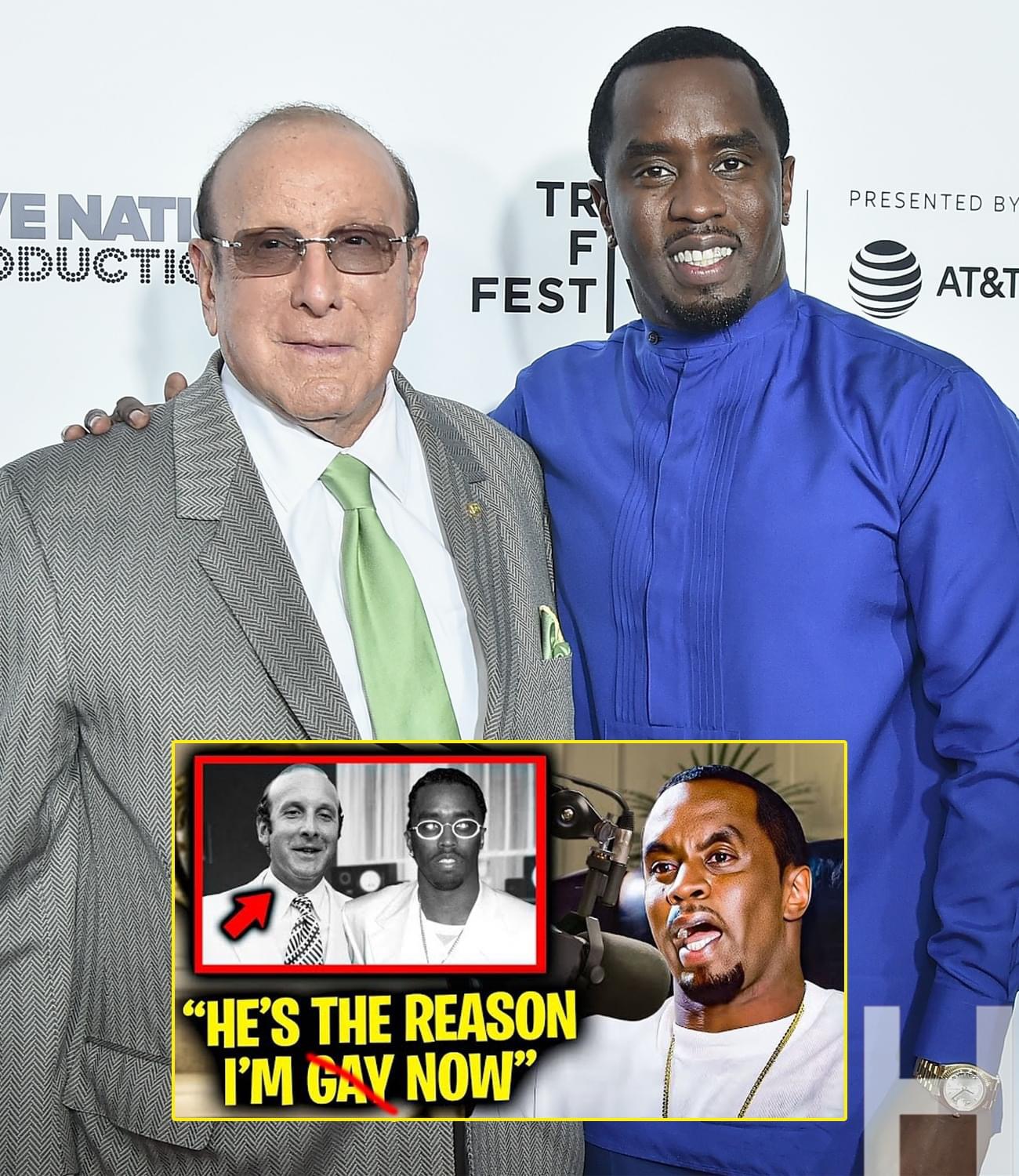 Diddy Reveals How Clive Davis Forced Him Into A G.a.y Relationship