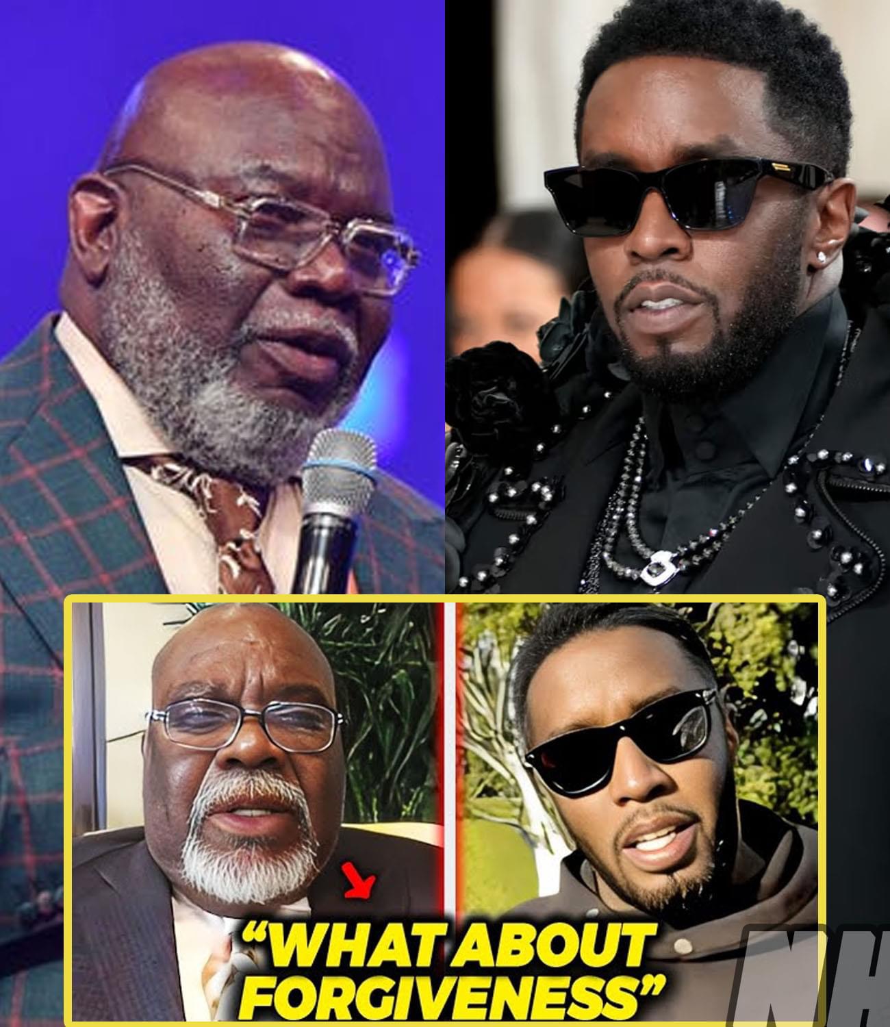 7 MINUTES AGO: TD Jakes Burst Into Tears After Diddy Takes A Legal Action Against Him
