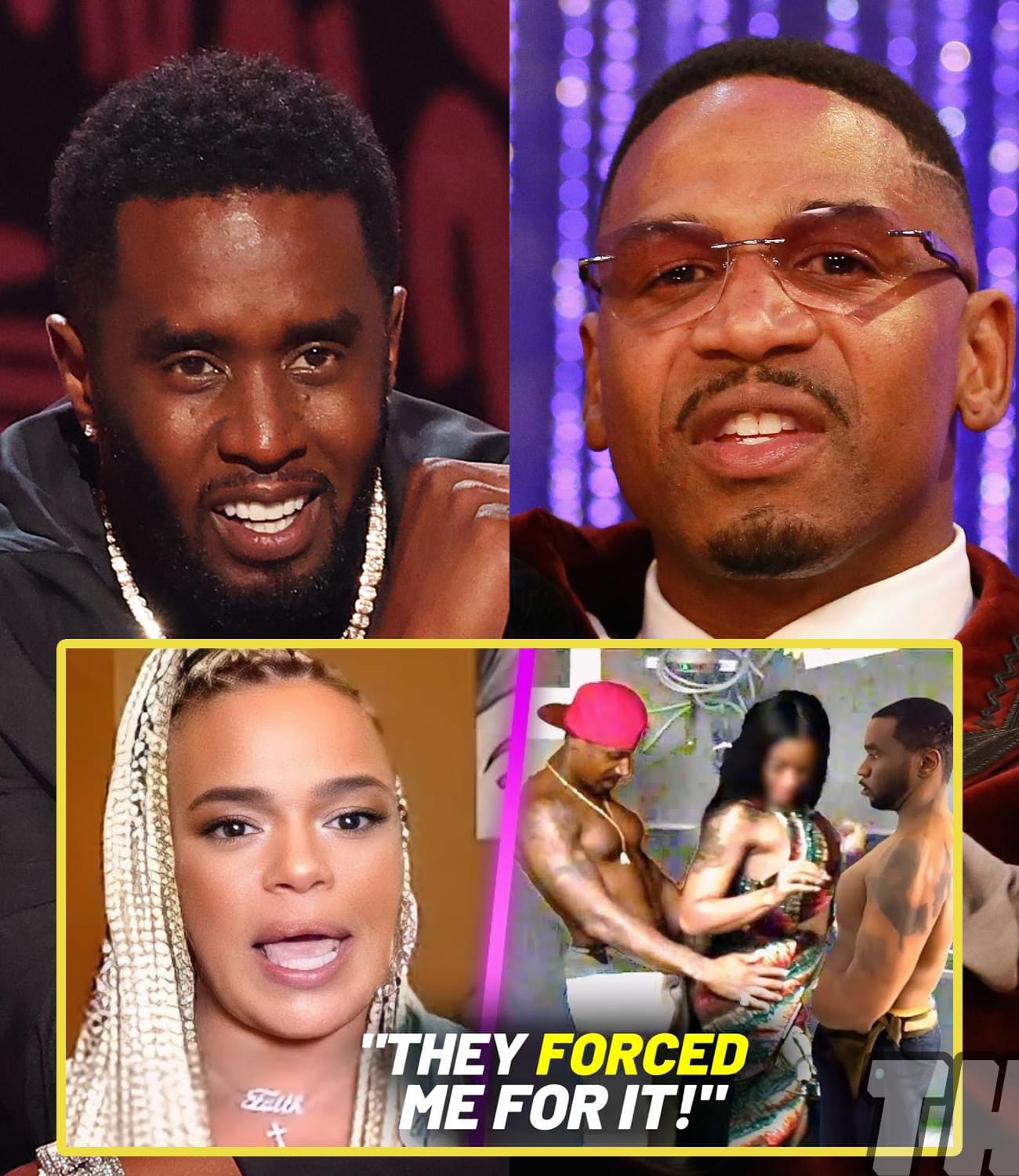 Faith Evans Shakes Hollywood with Leaked Footage of Diddy & Stevie J’s Covert Meetings!