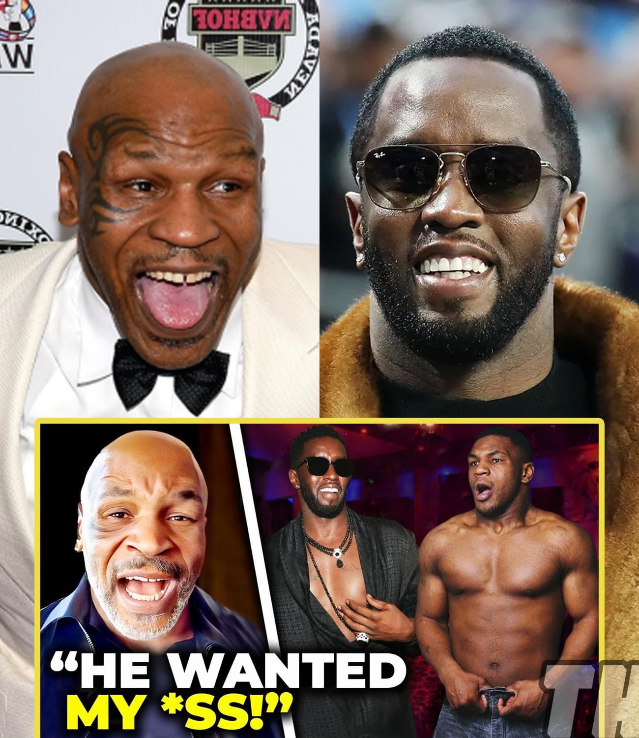 Mike Tyson EXPOSES Diddy’s Attempt To SEDUCE Him At His Party!