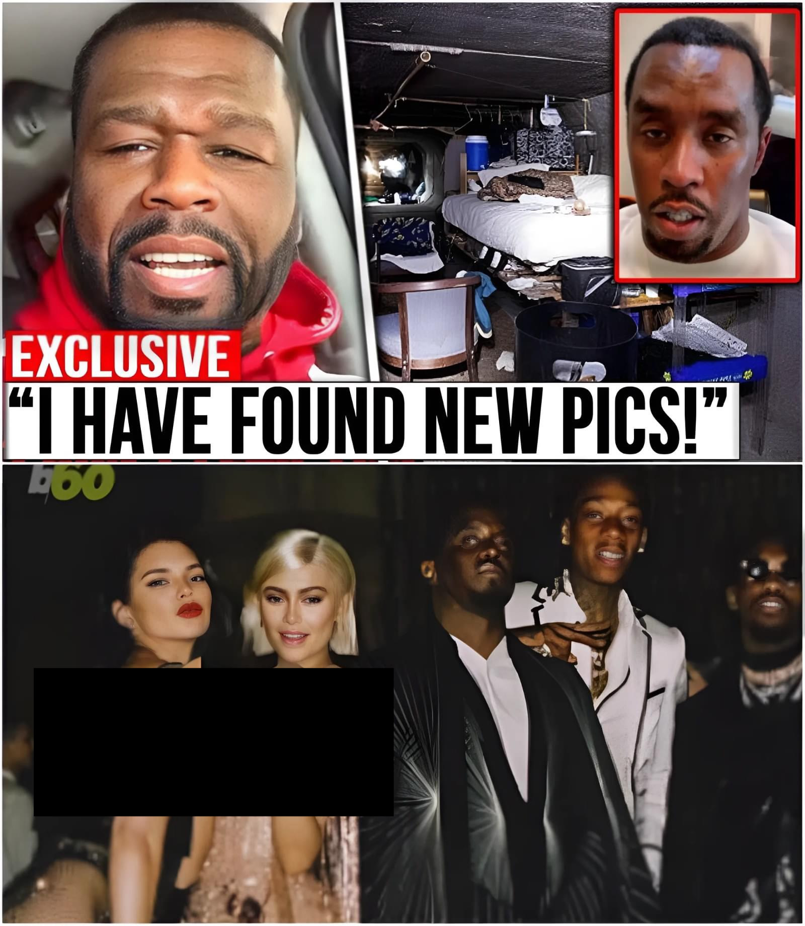 Cringe! Diddy is a monster. 50 Cent EXPOSES Diddy’s ‘Underground Play Tunnels’