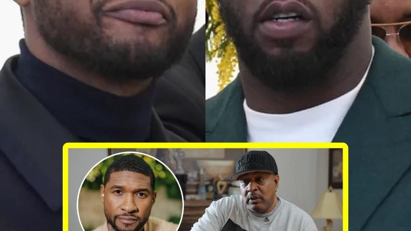 Diddy Groomed Usher. Diddy and Usher’s Situation Led To Usher Going To The Hospital: ‘But how dare you say a man that groomed you, you gonna give him a pass’