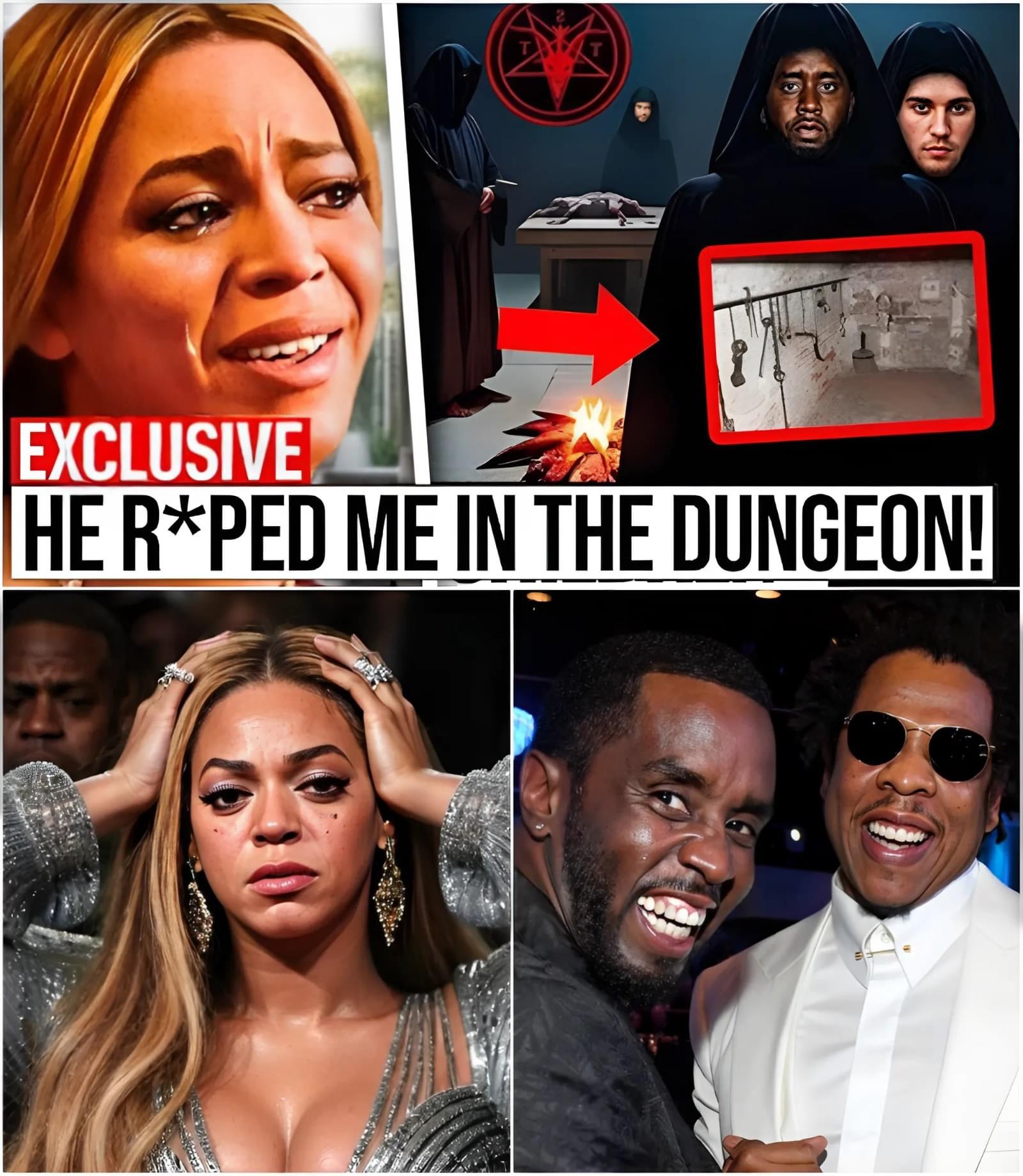 Beyonce BREAKS HER SILENCE About P Diddy & Jay Z S3x Cult News!!