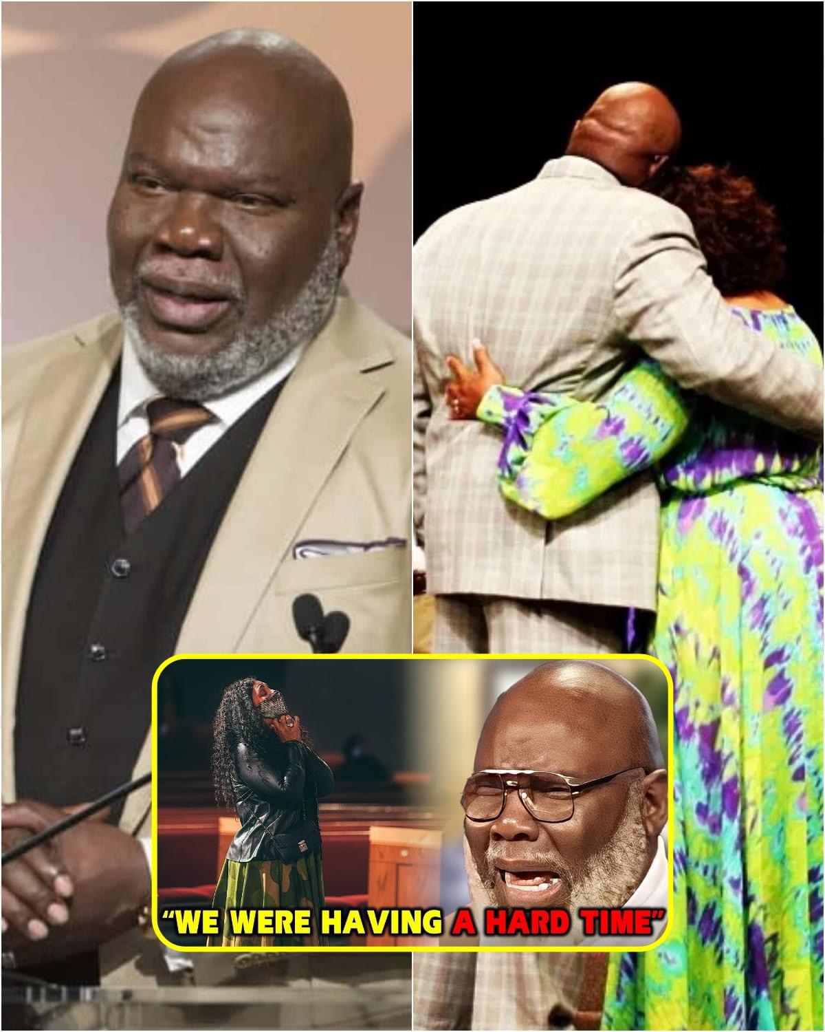 TD Jakes and His Wife Serita, Break Down in TEARS as They Decided to DIVORCE
